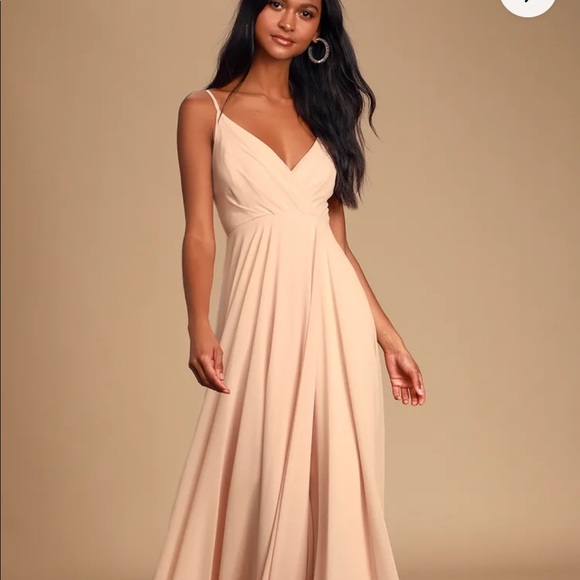Lulus blush briandsmaid dress‎ - Picture 12 of 12